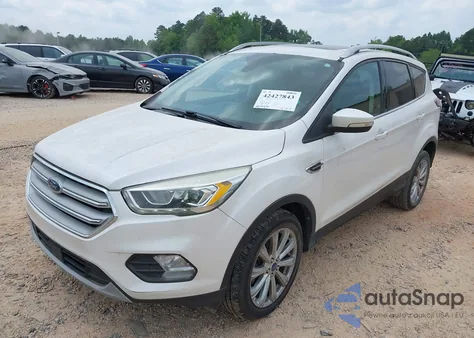 2017 Ford Escape Titanium from USA, damaged, VIN 1FMCU9JD1HUB14273